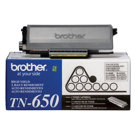 Cartouche laser de toner recyclée Brother TN650