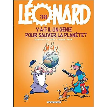Léonard - tome 38 - Y a-t-il un génie pour sauver la plancte ?