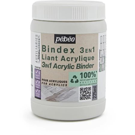 Bindex 3 en 1 liant acrylique Studio Green - 225 ml
