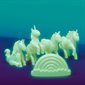 Doodle Unicorn - Ensemble de conception de Figurines Licorne