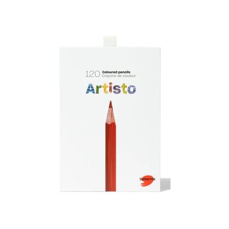Ensemble de 120 crayons de couleurs Artisto