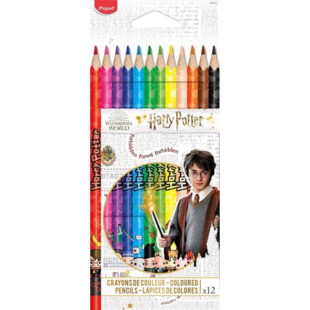 Crayons de couleur Harry Potter (12)