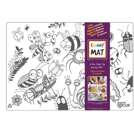 Funny Mat: insectes, moyen