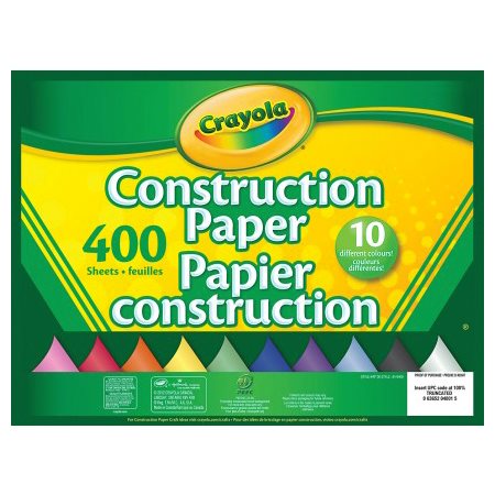 Bloc de papier construction