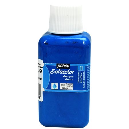 Setacolor opaque pour tissus 250 ml; Bleu cobalt