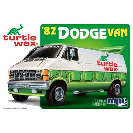 Dodge Van custom 1982 (turtle Wax) 1:25