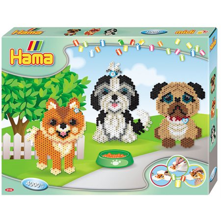 Boîte cadeau Hama Midi - Plaisir des chiens