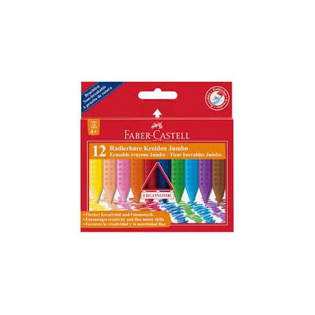 Crayons de plastique jumbo paquet de 12