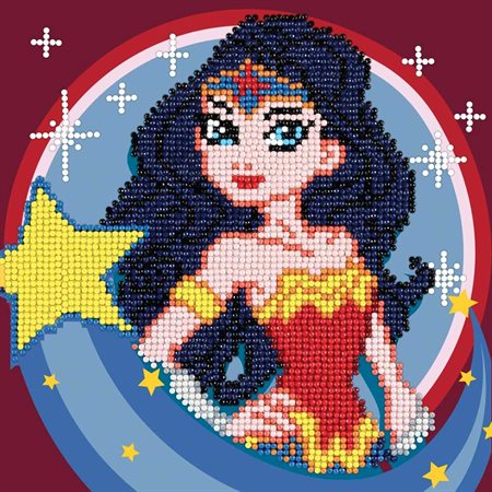 Broderie diamant - Jeune Wonder Woman