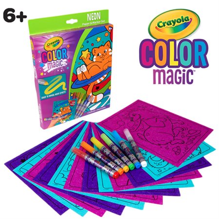 Trousses de pages à colorier -Color Magic MC
