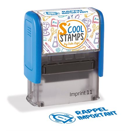 S'cool Stamps - Rappel important Version française