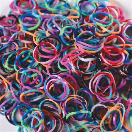 Élastiques - Tye Dye assorties - Rainbow Loom