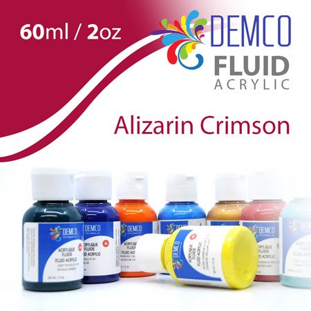 Acrylique pro fluide 60 ml / 2oz - Cramoisie