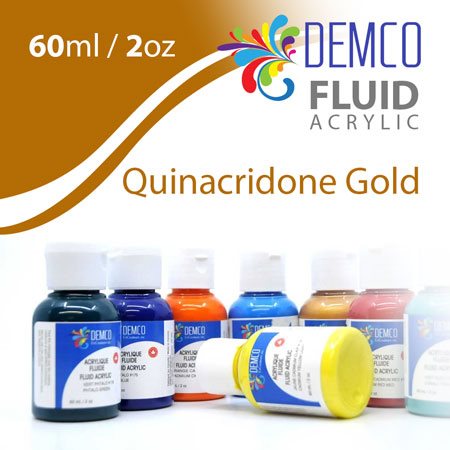 Acrylique pro fluid 0ml  /  2oz - Or quinacridone