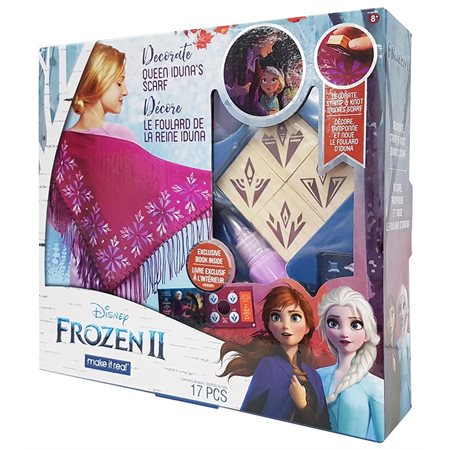 Disney La Reine des neiges 2 -Décore le foulard de la reine Iduna