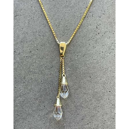 Collier In Love Argent 925 Plaqué Or 14K