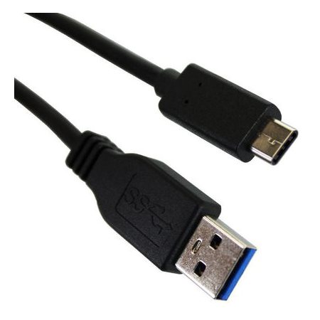 Cable usb 3.1 A male a C male 3'