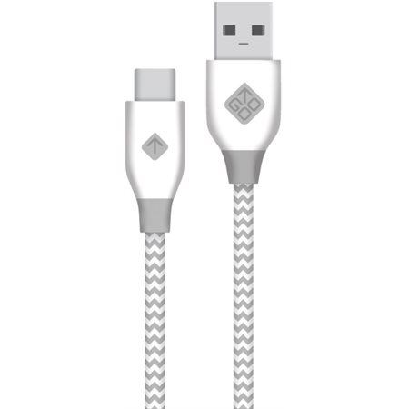 Câble USB à USB-C (2M) blanc