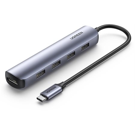 Concentrateur Ugreen USB-C - HDMI, 4x USB-A