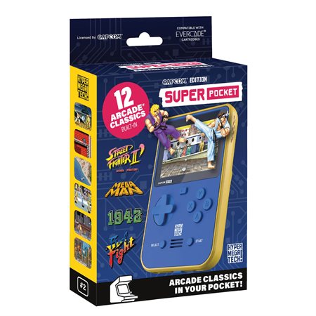 Jeu Portable Evercade Capcom Super Pocket 12 jeux