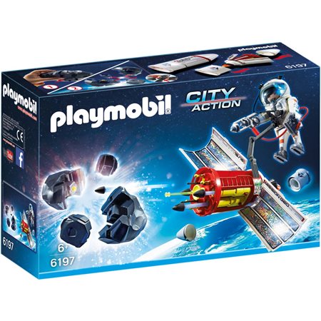 Playmobil City Action : Satellite avec laser et météoroïde
