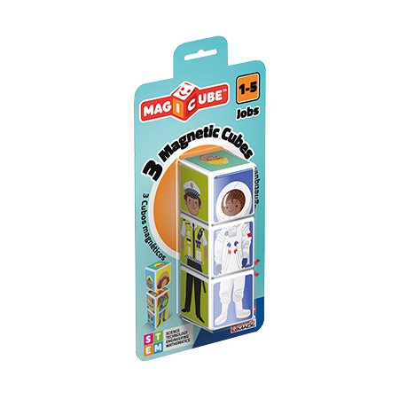 Magicubes - 3 cubes magnétiques (Emplois)