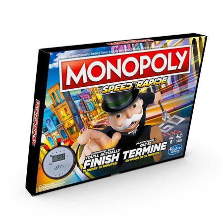 Jeu Monopoly Speed Bilingue