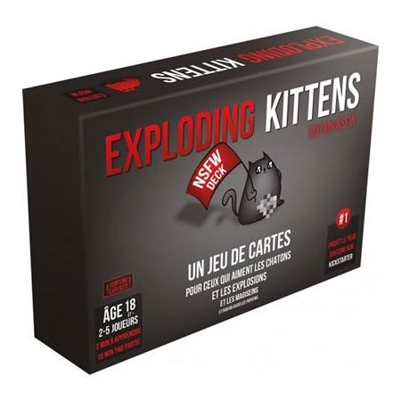 Exploding Kittens version non-censurée