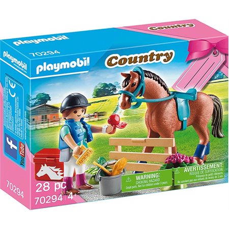 Playmobil  Country - Set cadeau cavalière