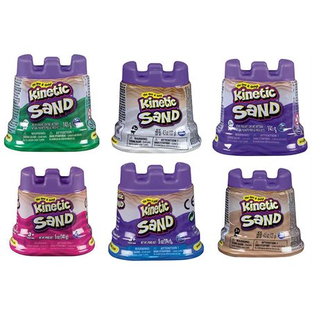 Kinetic Sand - Contenant simple assortis