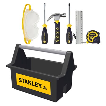 Stanley Jr.-Ens.Coffre à outils ouvert av 5 outils