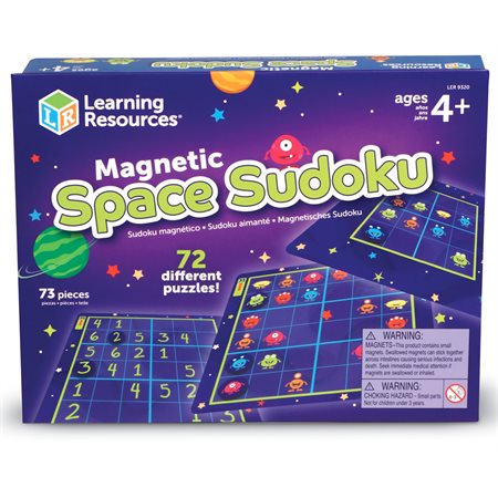 Sudoku de l'espace - magnétique