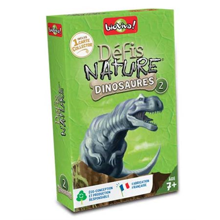 Défis Nature - Dinosaures 2 (vert)