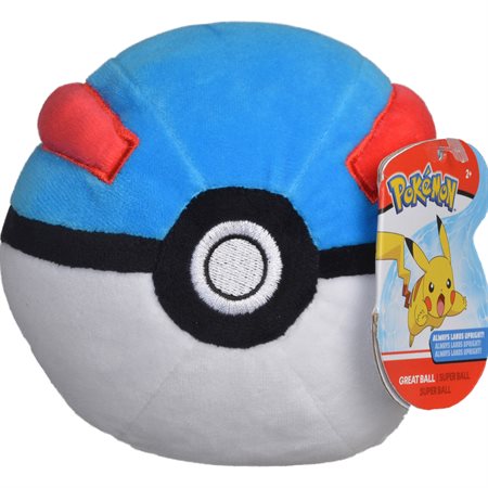 Pokémon Peluche 4'' - Great Ball