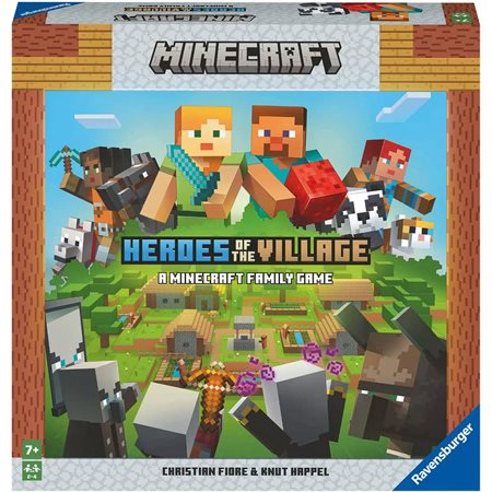 Minecraft : Héros du village, le jeu