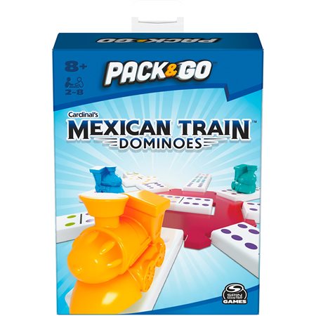 Jeu dominos train mexicain - Pack&GO