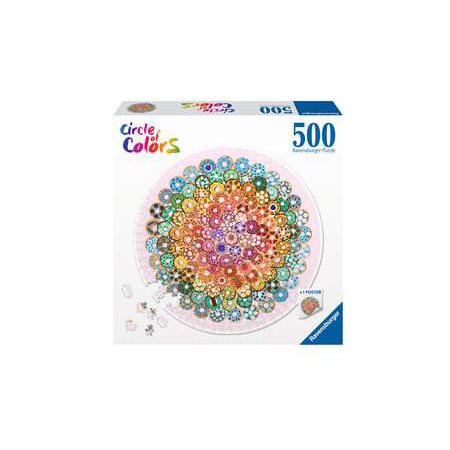 Casse-tête : Cercle de couleurs Beignets (500)