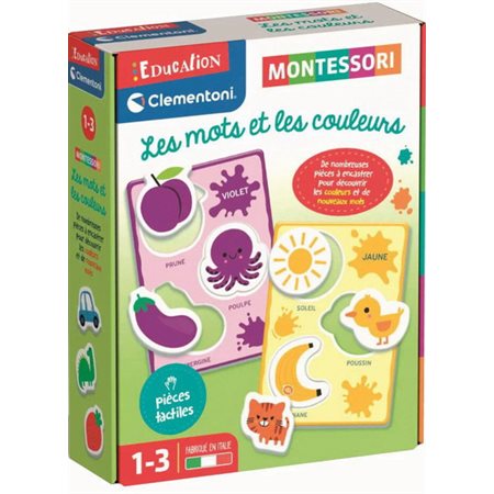 Montessori - Les mot et les couleurs (FR)
