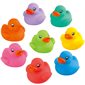 Canards colorés pour le bain (8 pièces)