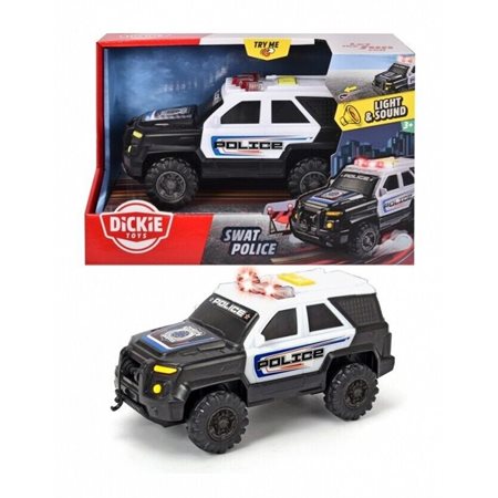 Camion de police SWAT Sons et lumières 18 cm