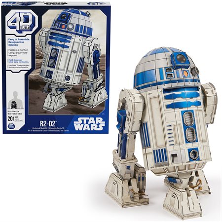 Casse-tête 4D - Star Wars - R2-D2