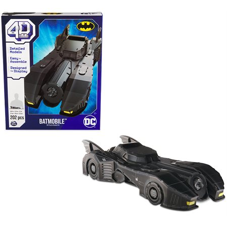 Casse-tête 4D : DC - Batmobile Rétro