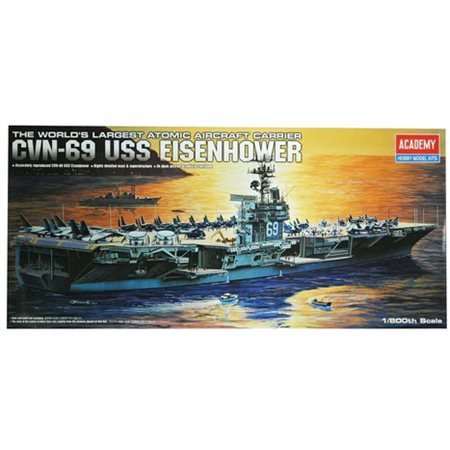 Modèle à coller 1 / 800 USS Eisenhower