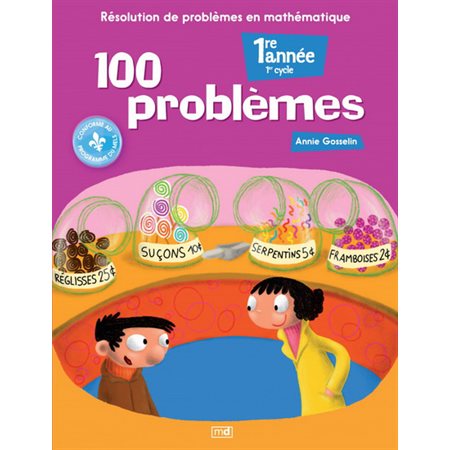 100 problèmes; résolution de problèmes mathématique, 1er année