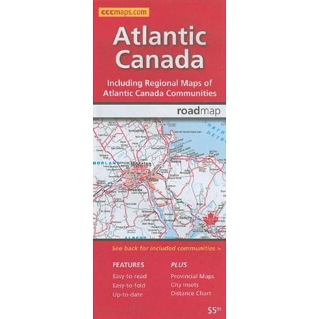 Atlantic Canada  (carte)