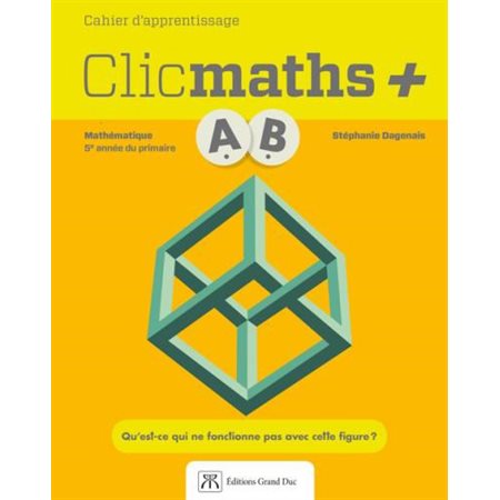 Clicmaths + - 5e - Cahier B - #4391