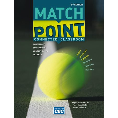 Match Point Workbook 2nd Ed. with Interactive Activities and Short Stories, sec.4 combo papier + web