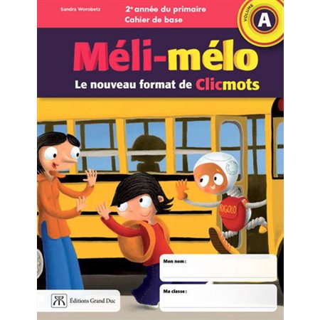 Combo Méli-mélo, cahier d'apprentissage A + B 2e année