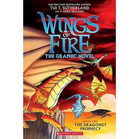 Wings of Fire Vol. 1 : The Dragonet Prophecy (the graphic novel)