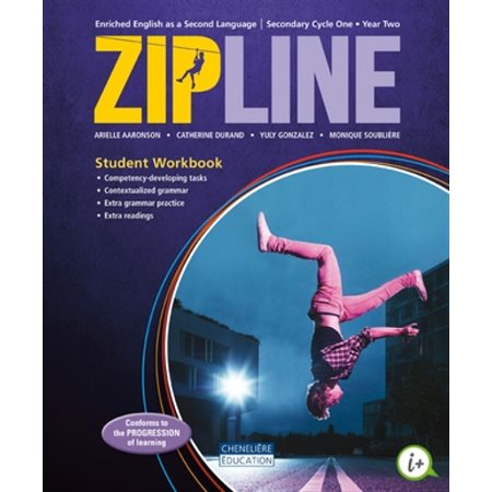 Zipline sec.2 COMBO – Printed AND digital Student Workbook + interactive workshops for 1 year